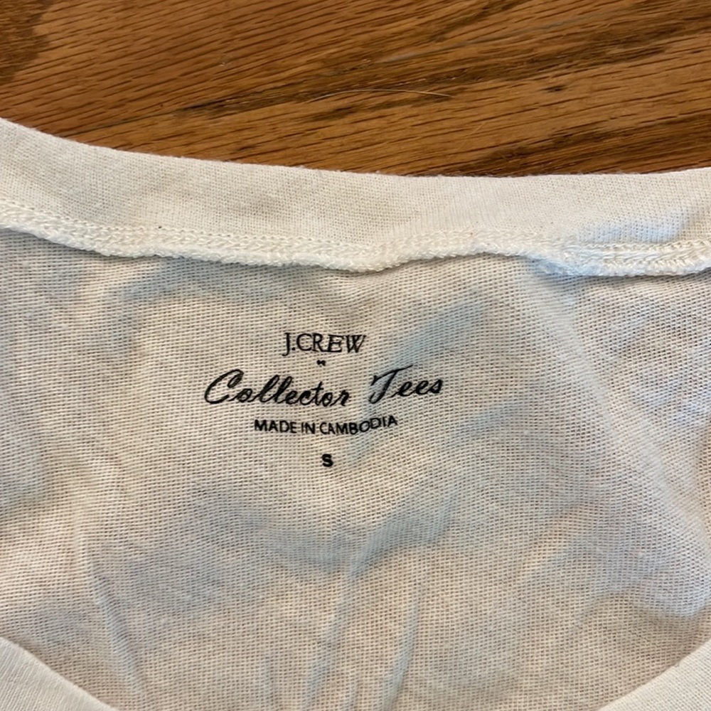 J. Crew Collector Collection - Racerback - Palm Graphic Tank - Small - Picture 2 of 5